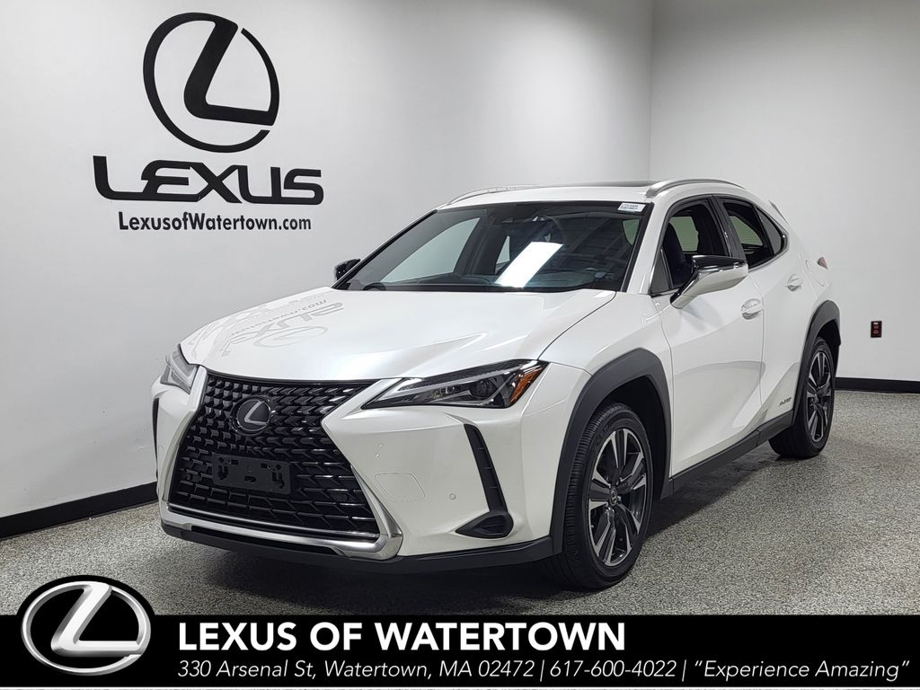 Eminent White Pearl 2020 Lexus UX Hybrid 250h AWD SUV / Crossover All-Wheel Drive Continuously Variable Transmission