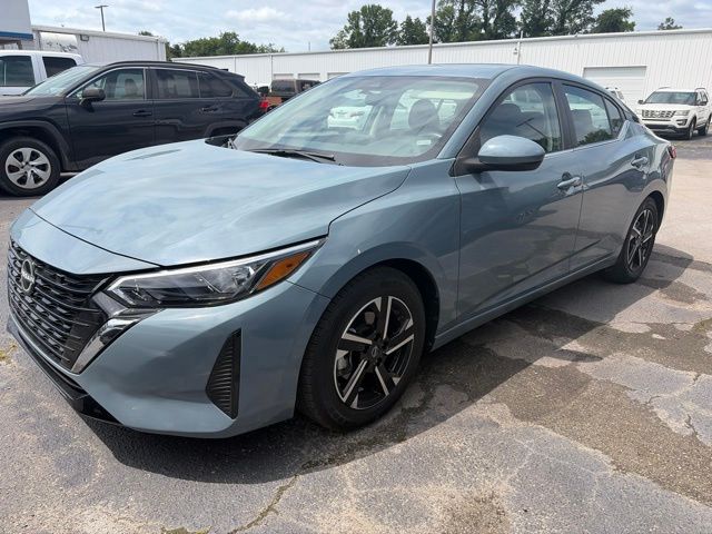 Atlantic Gray Metallic 2025 Nissan Sentra Sedan Front-Wheel Drive Continuously Variable Transmission
