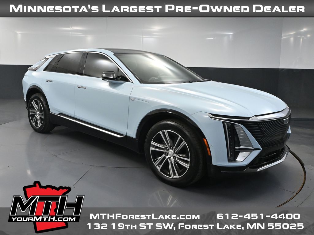 Nimbus Metallic 2024 Cadillac LYRIQ SUV / Crossover All-Wheel Drive 1-Speed Automatic