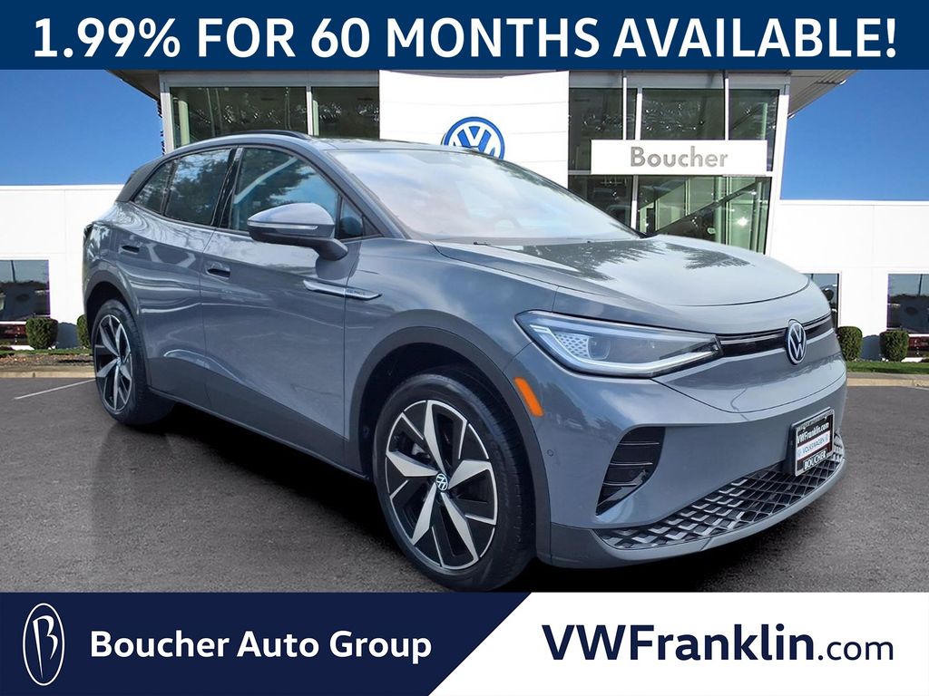 Pure Gray w/Black Roof 2023 Volkswagen ID.4 SUV / Crossover All-Wheel Drive Automatic
