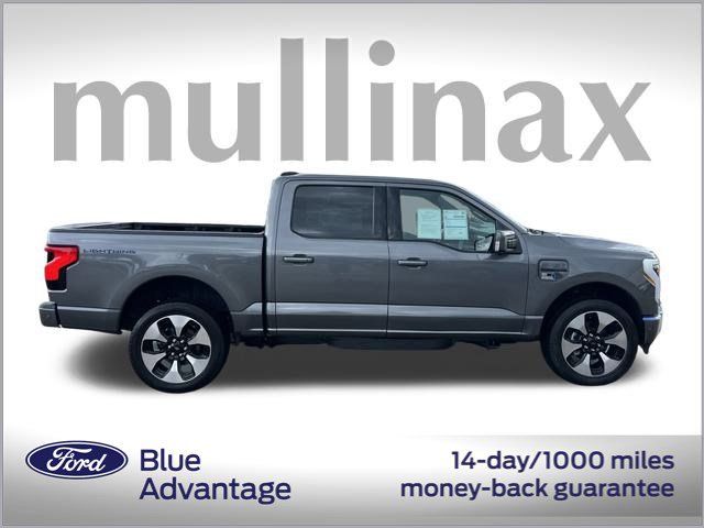 Certified 2022 Ford F-150 Lightning Platinum with VIN 1FT6W1EV0NWG05675 for sale in Lake Park, FL