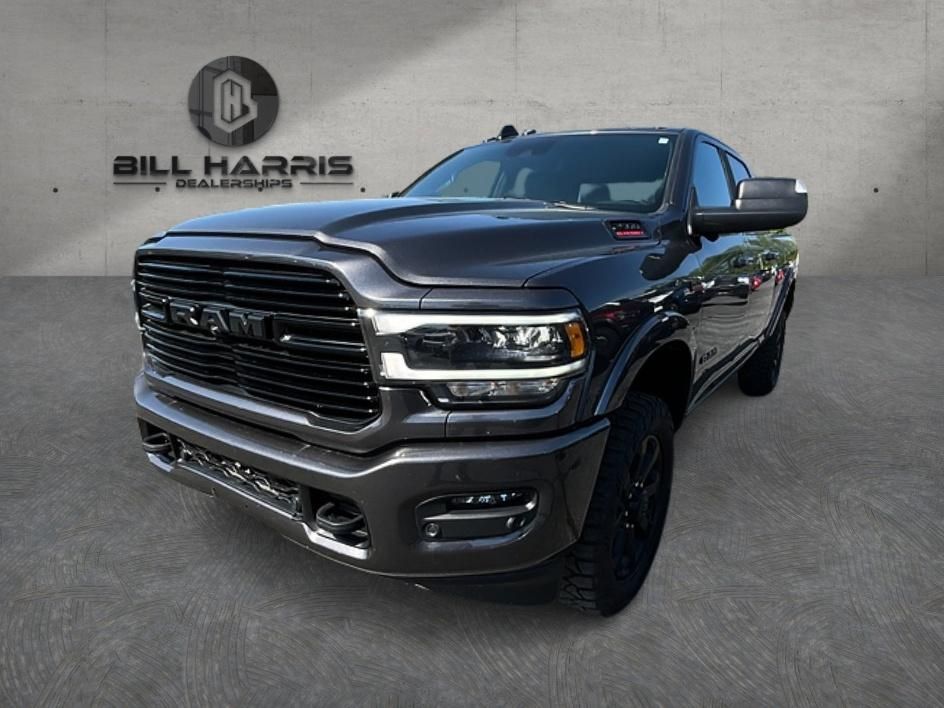 Gray (Granite Crystal Metallic Clearcoat) 2022 RAM 2500 Laramie Crew Cab 4WD Pickup Truck Four-Wheel Drive 8-Speed Automatic