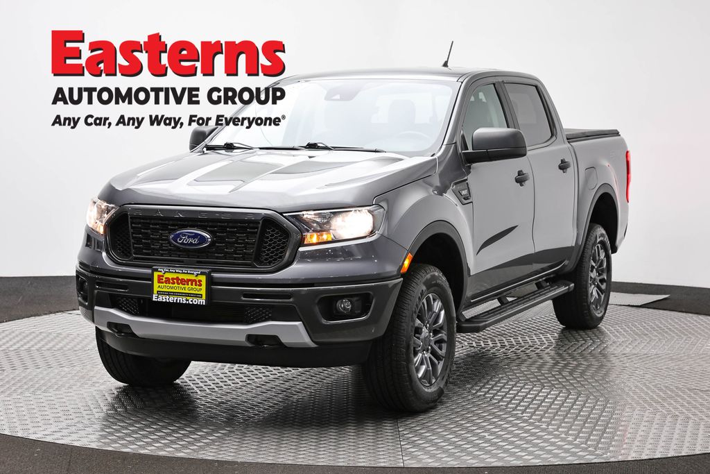 Gray Metallic 2021 Ford Ranger Pickup Truck Four-Wheel Drive Automatic