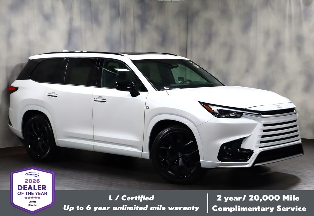 White (Wind Chill Pearl) 2025 Lexus TX SUV / Crossover All-Wheel Drive 8-Speed Automatic