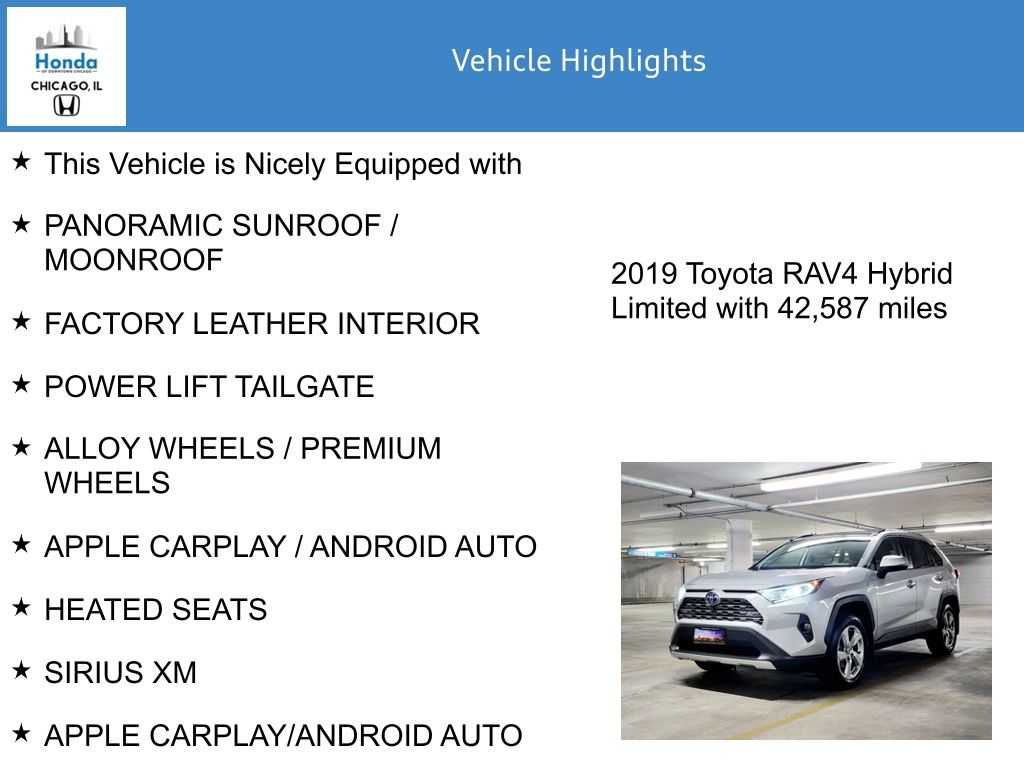 2019 Toyota RAV4 Hybrid Limited 7