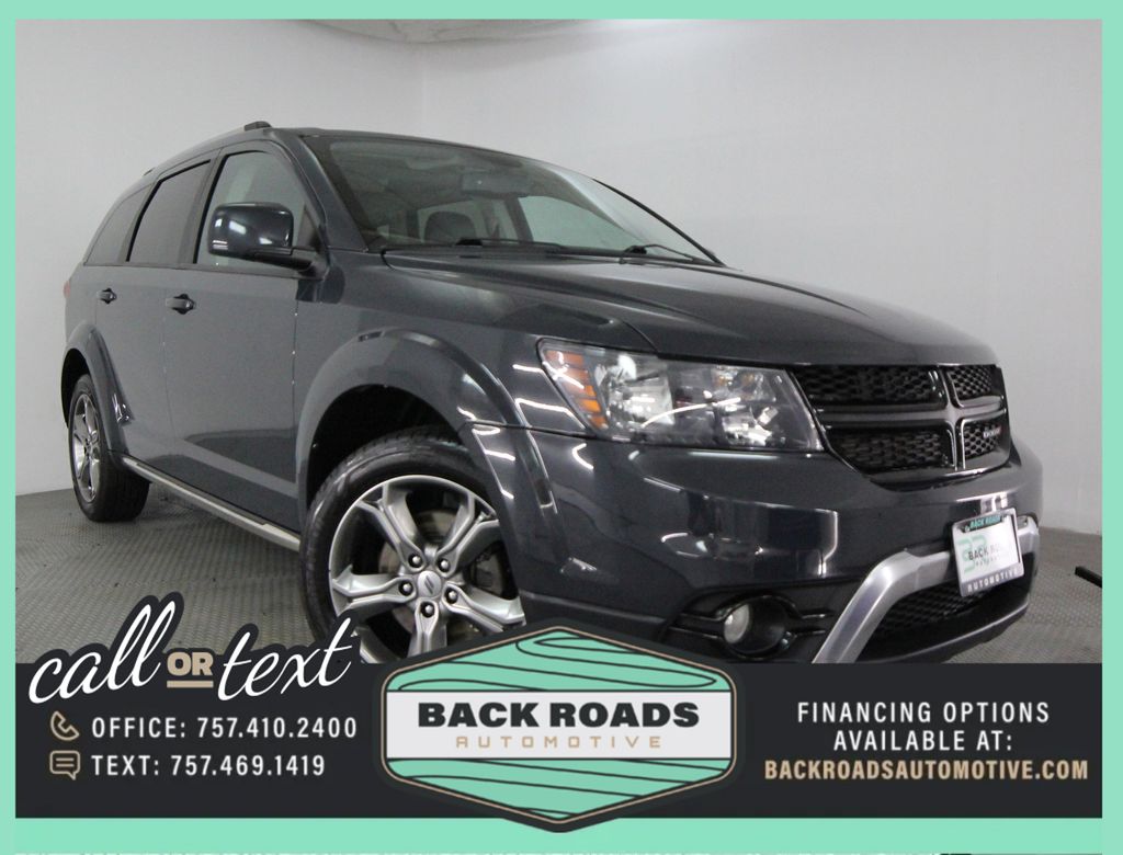 Bruiser Gray Clearcoat 2018 Dodge Journey SUV / Crossover All-Wheel Drive 6-Speed Automatic