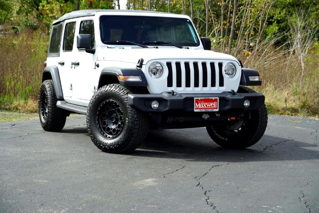 Used Car 2020 Jeep Wrangler  Unlimited Sport S For Sale Under $25,000 In Taylor, Texas