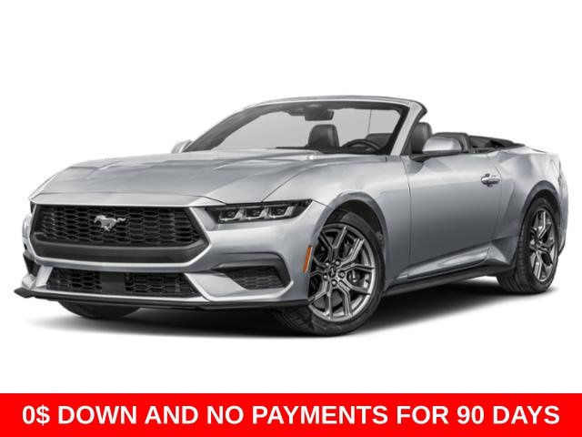 Silver Metallic 2025 Ford Mustang EcoBoost Premium Convertible RWD Convertible Rear-Wheel Drive Automatic