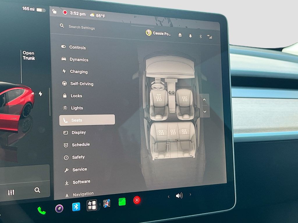 Used 2022 Red Tesla Performance image 17