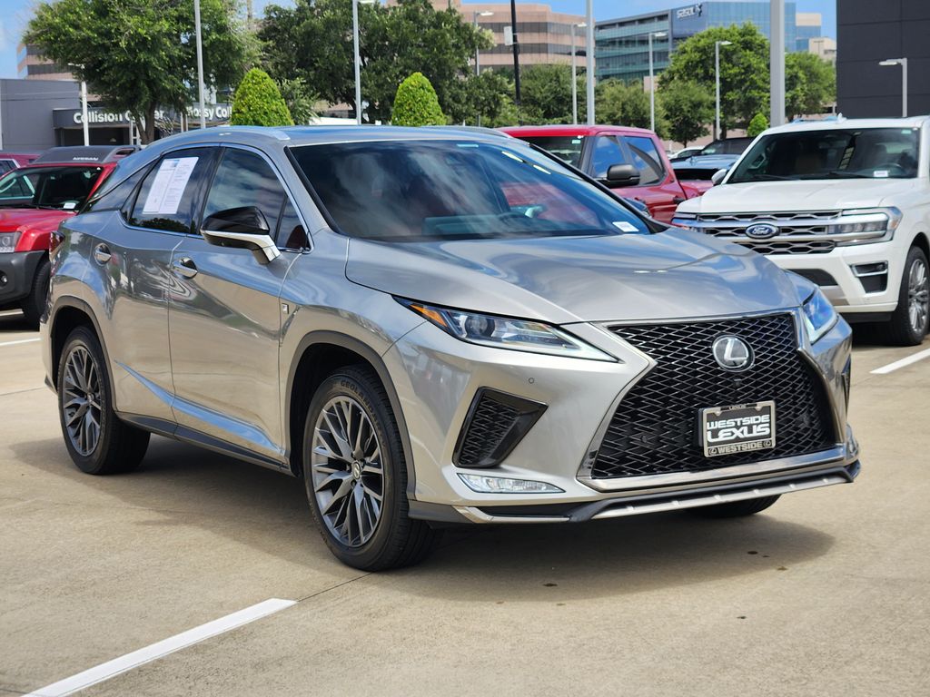 2022 Lexus RX 350 F Sport Handling Silver at Genesis of Spring