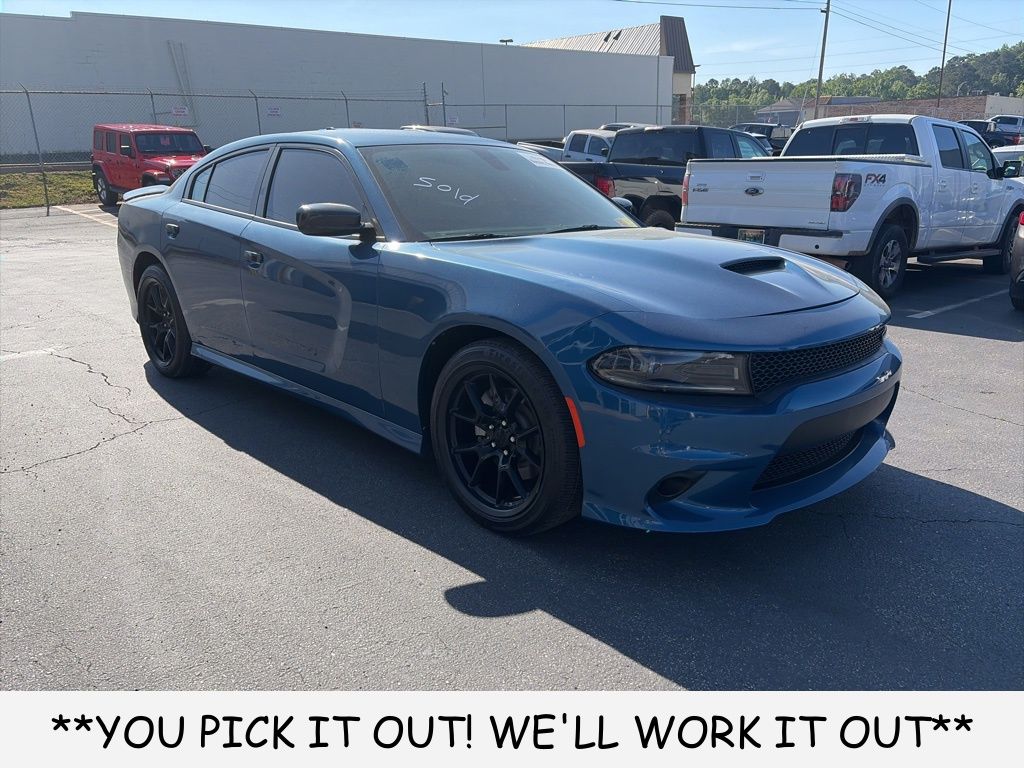 Blue (Frostbite) 2022 Dodge Charger GT RWD Sedan Rear-Wheel Drive 8-Speed Automatic