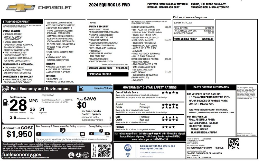 2024 Chevrolet Equinox LS - 1