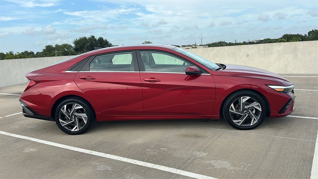 2025 Hyundai Elantra Limited Red at Emmons Autoplex