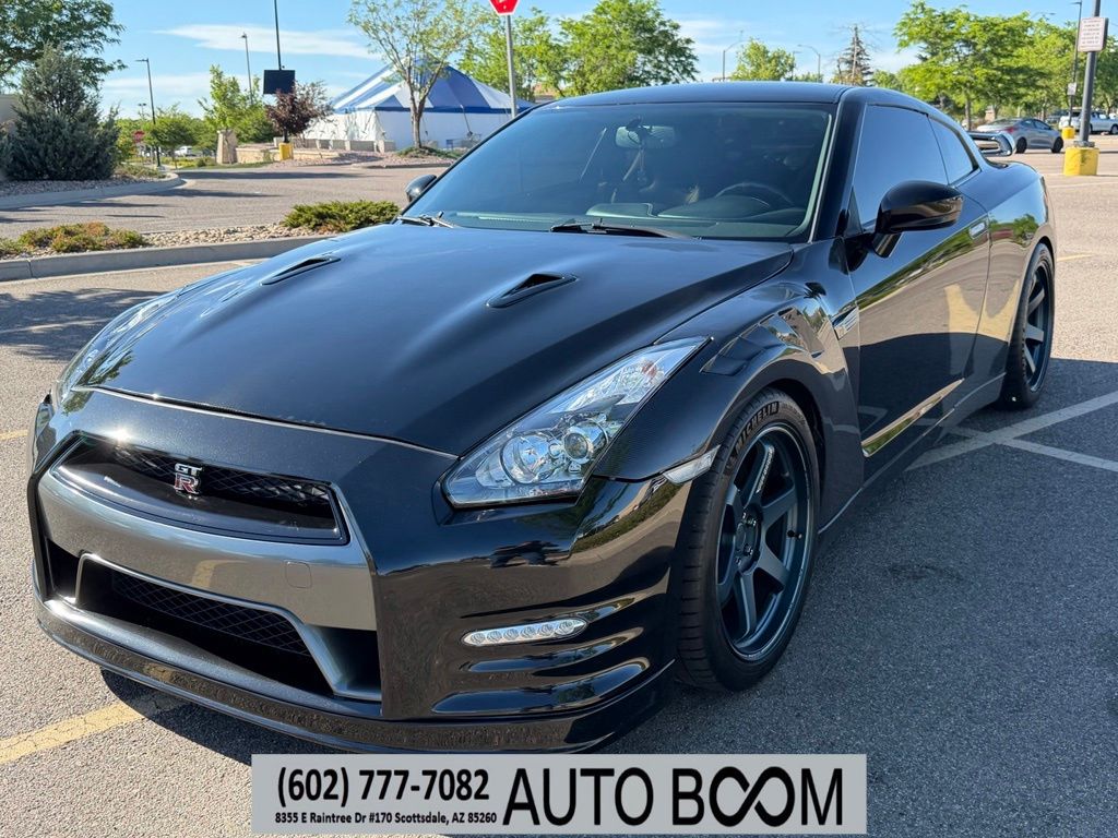Jet Black Pearl 2014 Nissan GT-R Coupe All-Wheel Drive 6-Speed Automatic