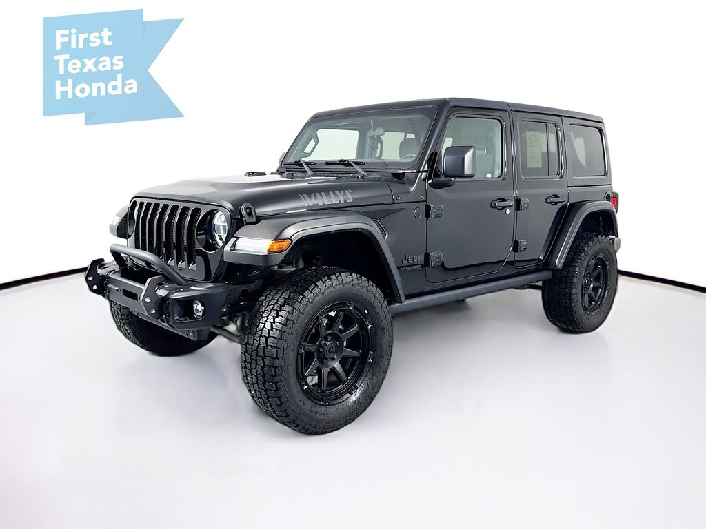 Used Car 2021 Jeep Wrangler  Unlimited Willys For Sale Under $25,000 In Austin, Texas