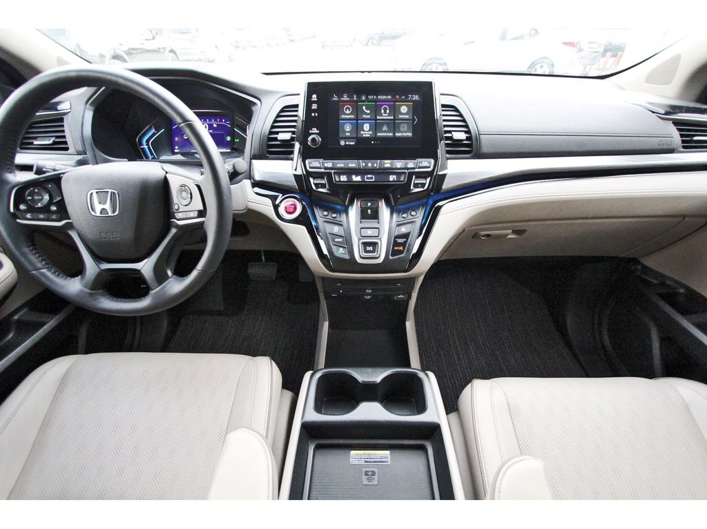 2023 Honda Odyssey Elite White at DeMontrond Automotive Group