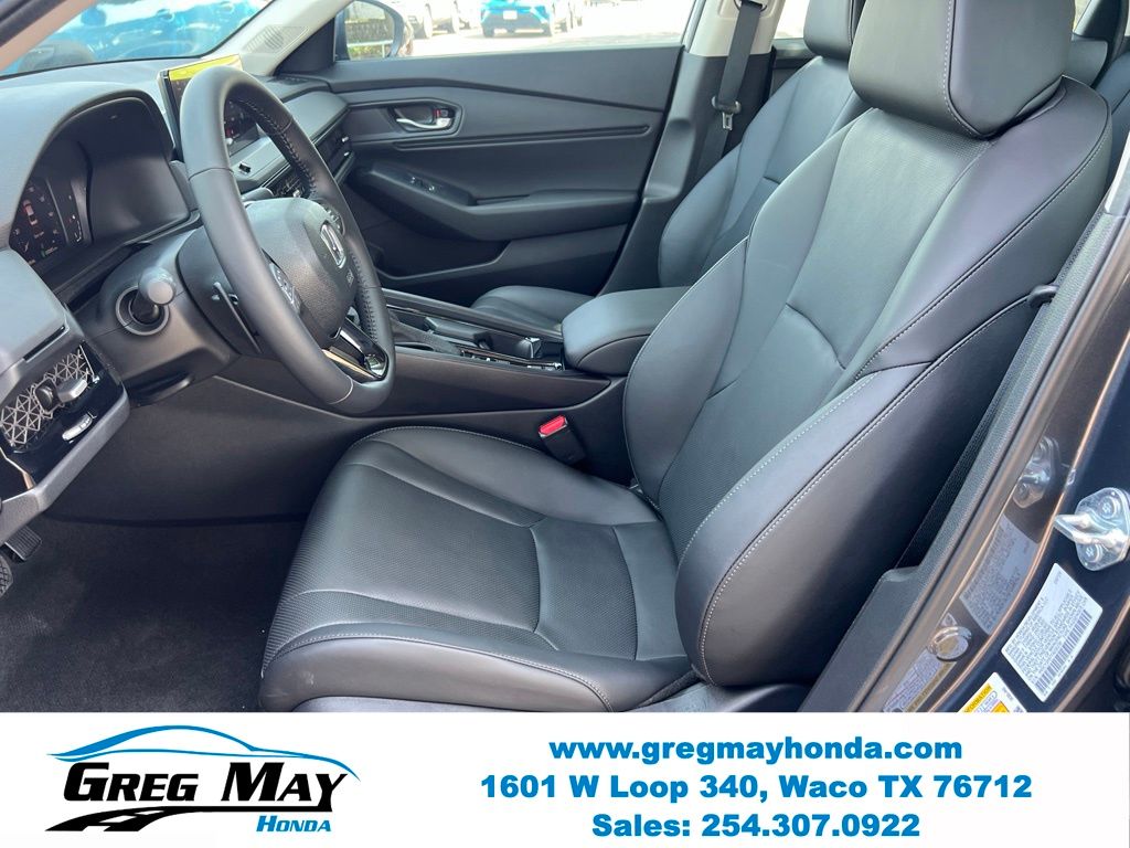 2026 Honda Accord Hybrid EX-L Gray at Greg May Honda