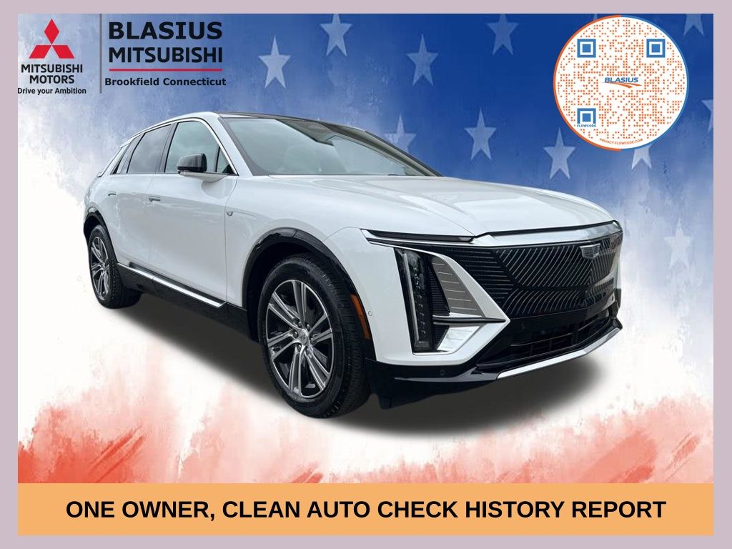 Crystal White Tricoat 2024 Cadillac LYRIQ SUV / Crossover All-Wheel Drive 1-Speed Automatic
