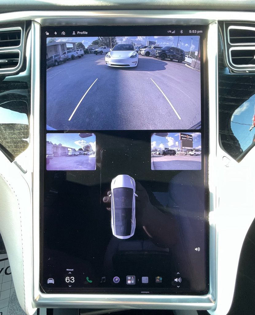 2017 Tesla Model X  Silver at Autostrade