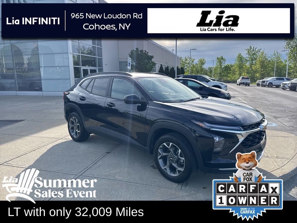 Mosaic Black Metallic 2025 Chevrolet Trax LT FWD SUV / Crossover Front-Wheel Drive 6-Speed Automatic