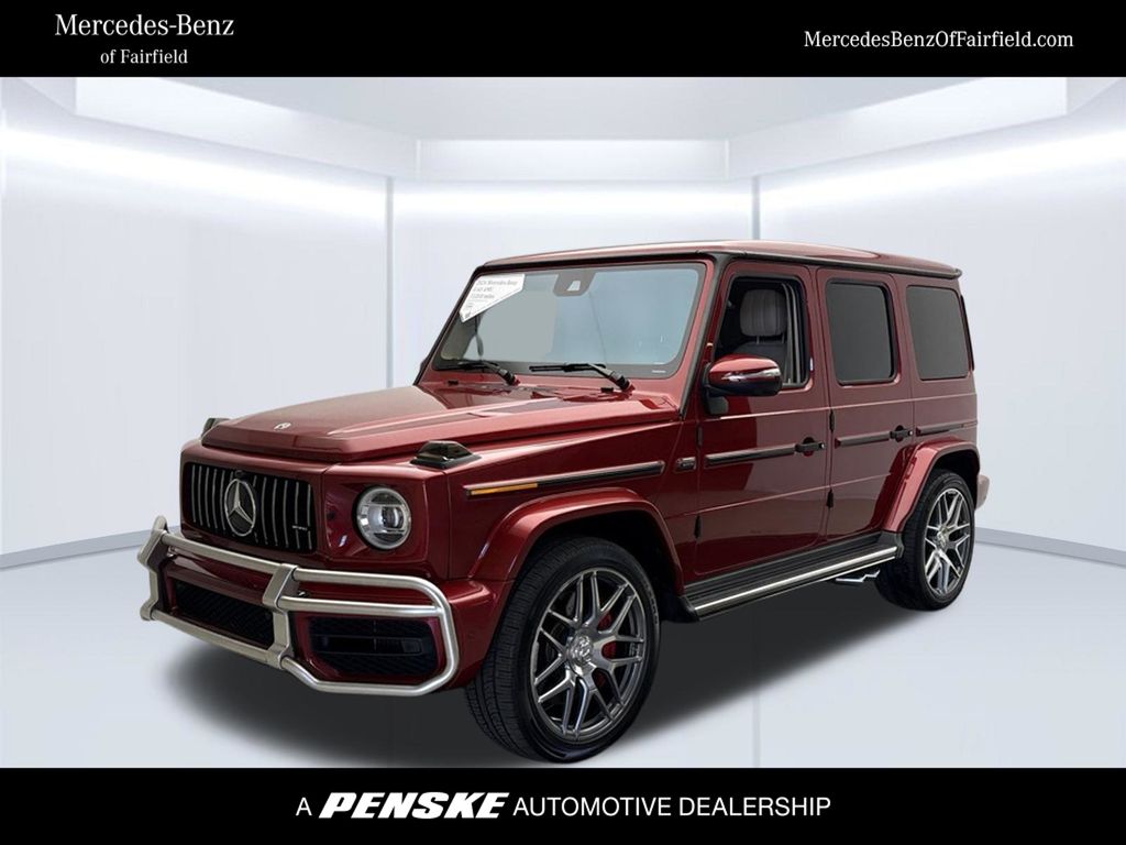 Cardinal Red Metallic 2024 Mercedes-Benz G-Class SUV / Crossover All-Wheel Drive 9-Speed Automatic