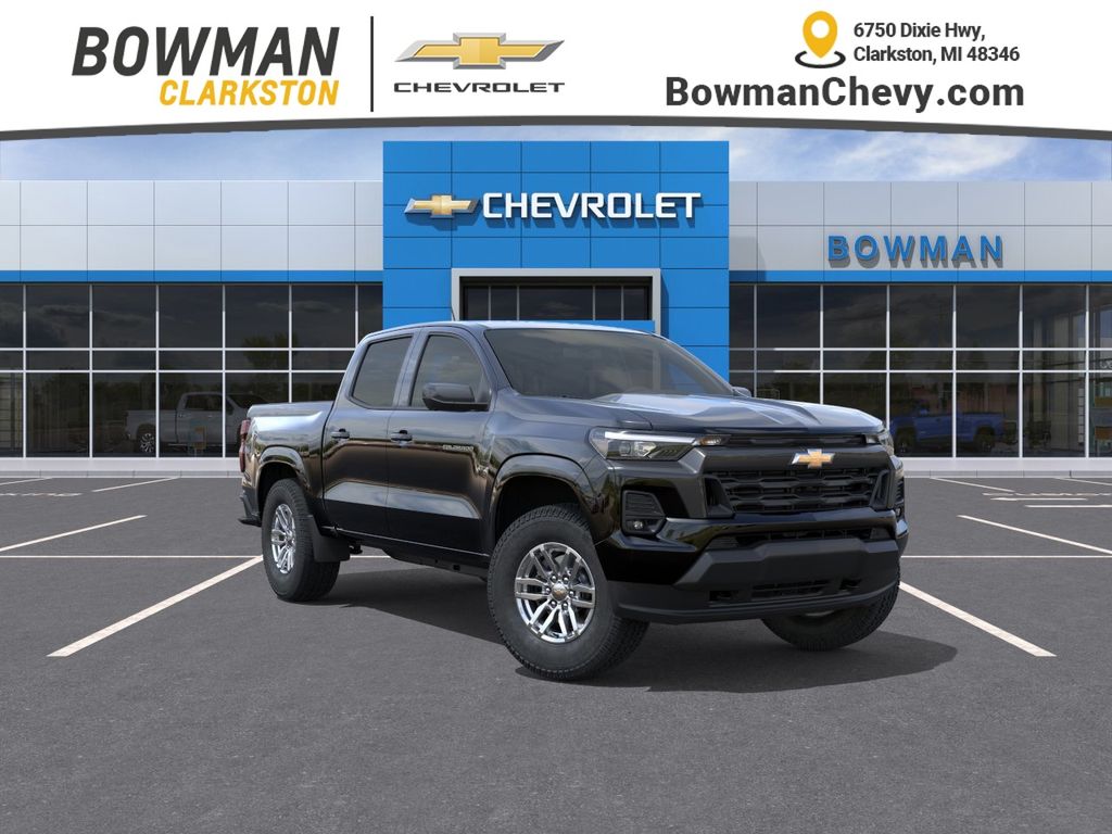 Black 2026 Chevrolet Colorado Pickup Truck Four-Wheel Drive 8-Speed Automatic