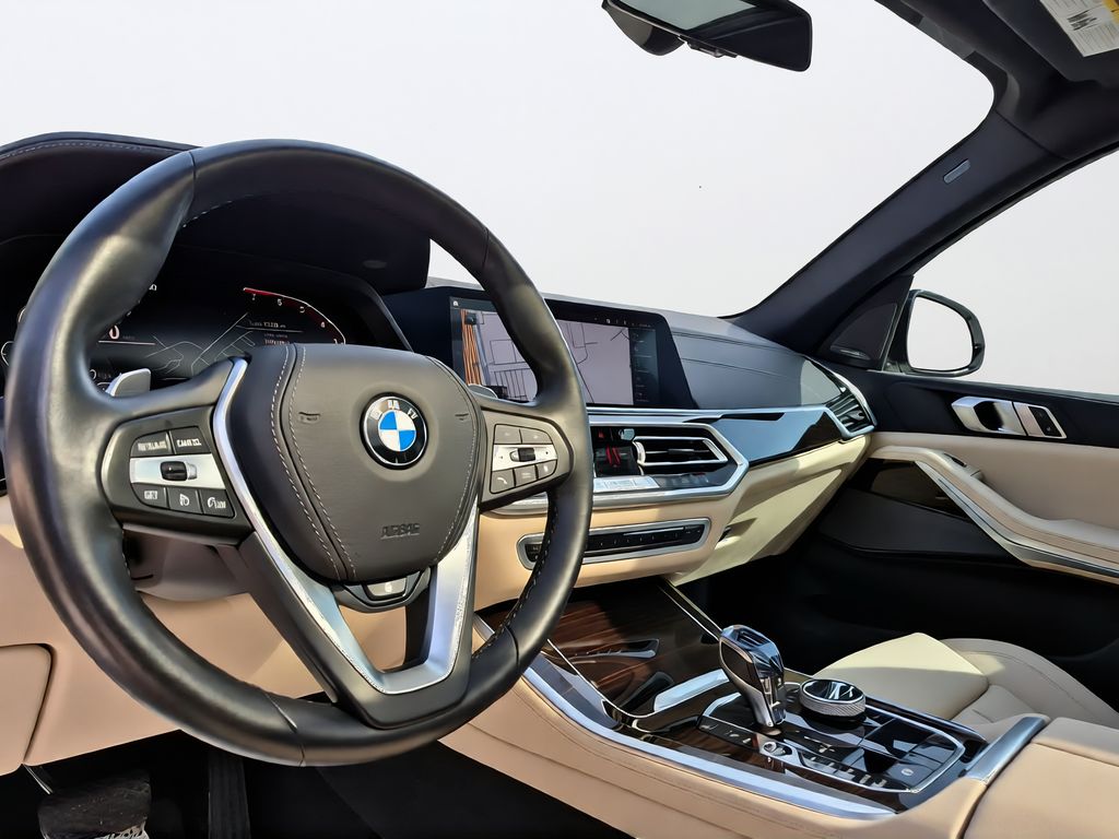 2019 BMW X5 xDrive40i White at North Houston Mitsubishi