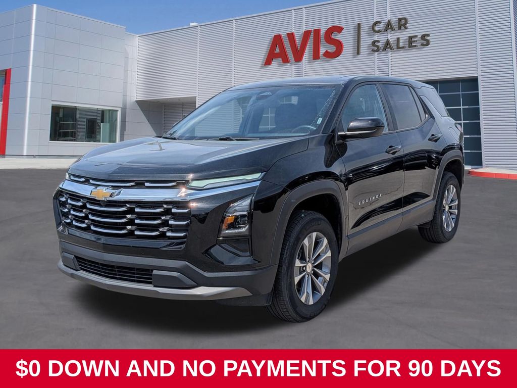 Mosaic Black Metallic 2025 Chevrolet Equinox SUV / Crossover Four-Wheel Drive 8-Speed Automatic
