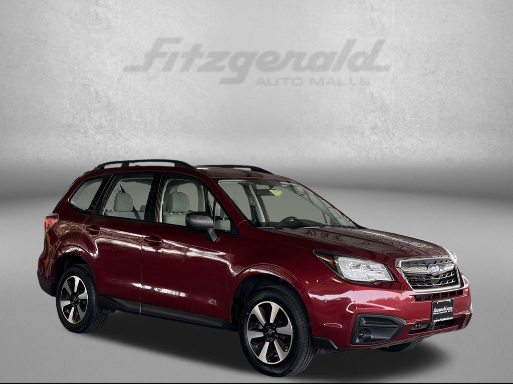 Venetian Red Pearl 2018 Subaru Forester SUV / Crossover All-Wheel Drive Continuously Variable Transmission