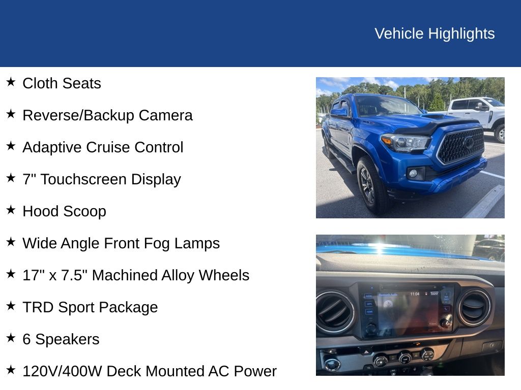 2018 Toyota Tacoma TRD Sport