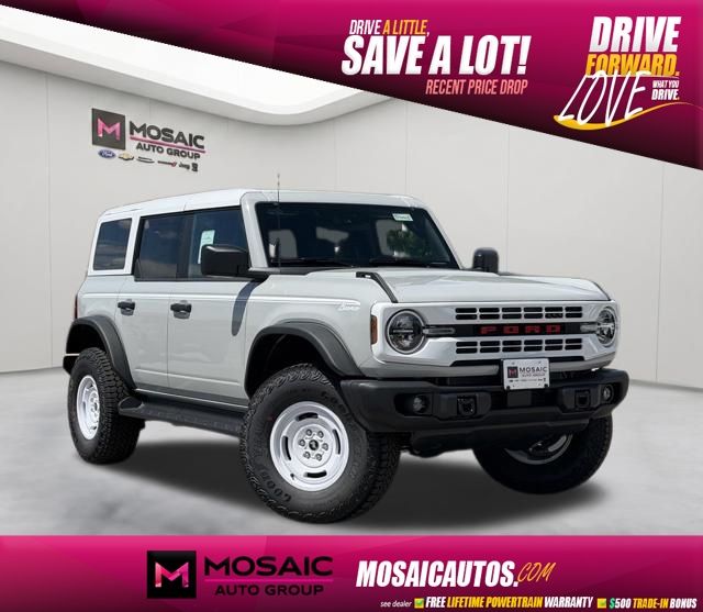Avalanche Gray 2026 Ford Bronco SUV / Crossover Four-Wheel Drive Automatic
