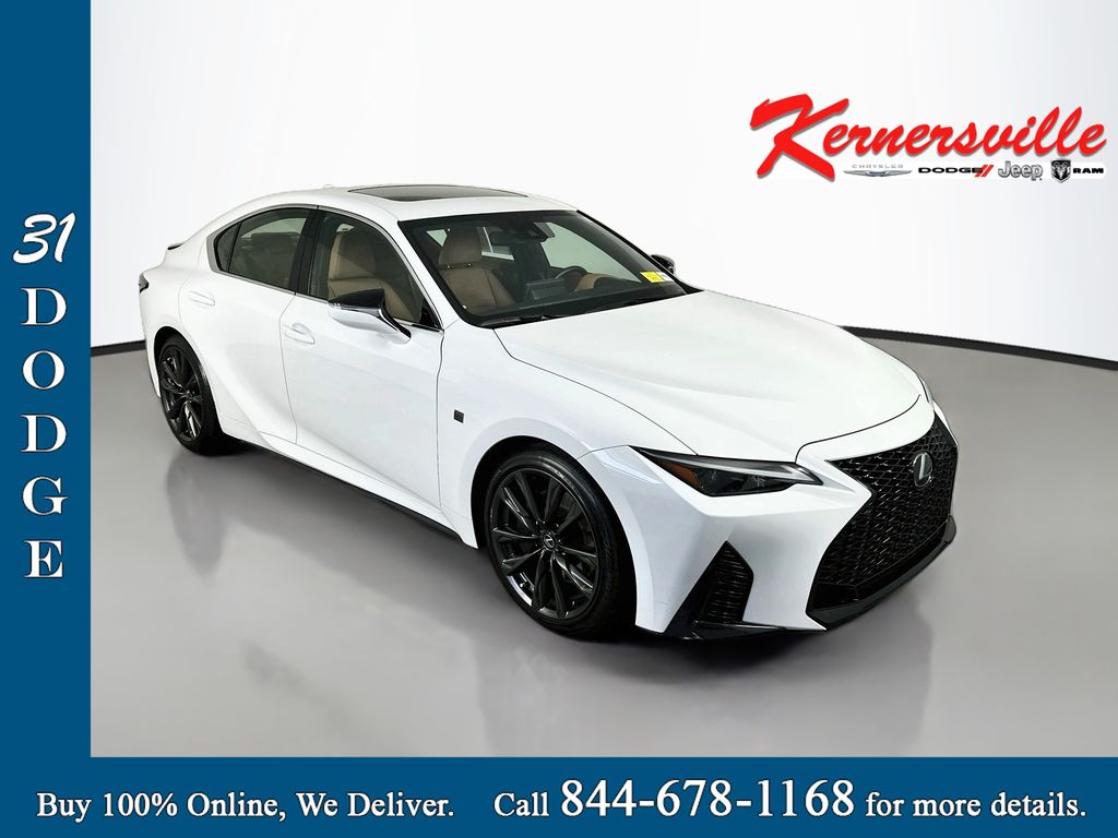 Ultra White 2025 Lexus IS Sedan Rear-Wheel Drive 8-Speed Automatic