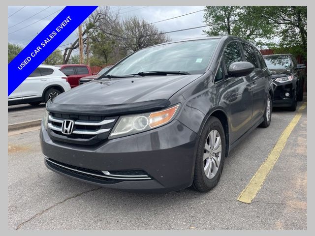 White 2015 Honda Odyssey EX-L FWD Minivan Front-Wheel Drive 6-Speed Automatic