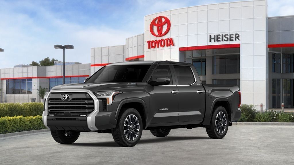 Magnetic Gray Metallic 2026 Toyota Tundra Hybrid Pickup Truck Four-Wheel Drive Automatic