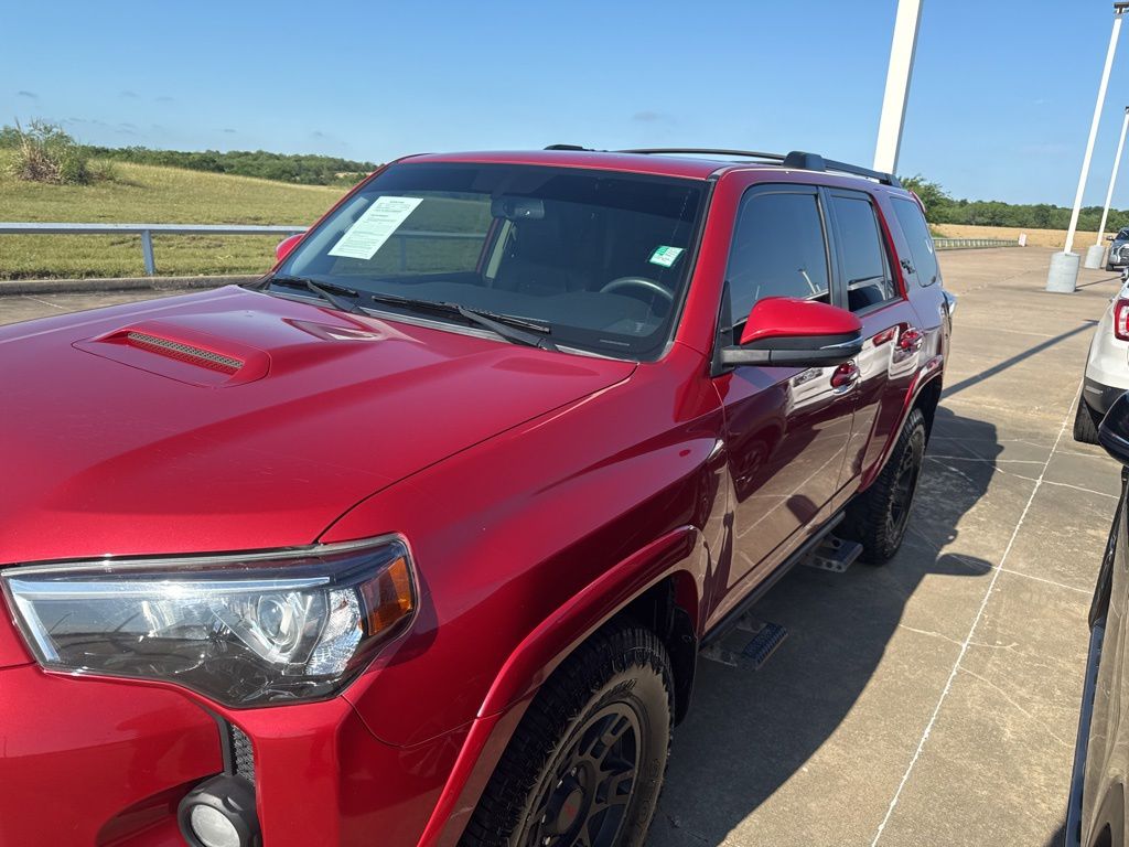 Barcelona Red Metallic 2019 Toyota 4Runner SUV / Crossover Four-Wheel Drive 5-Speed Automatic Overdrive