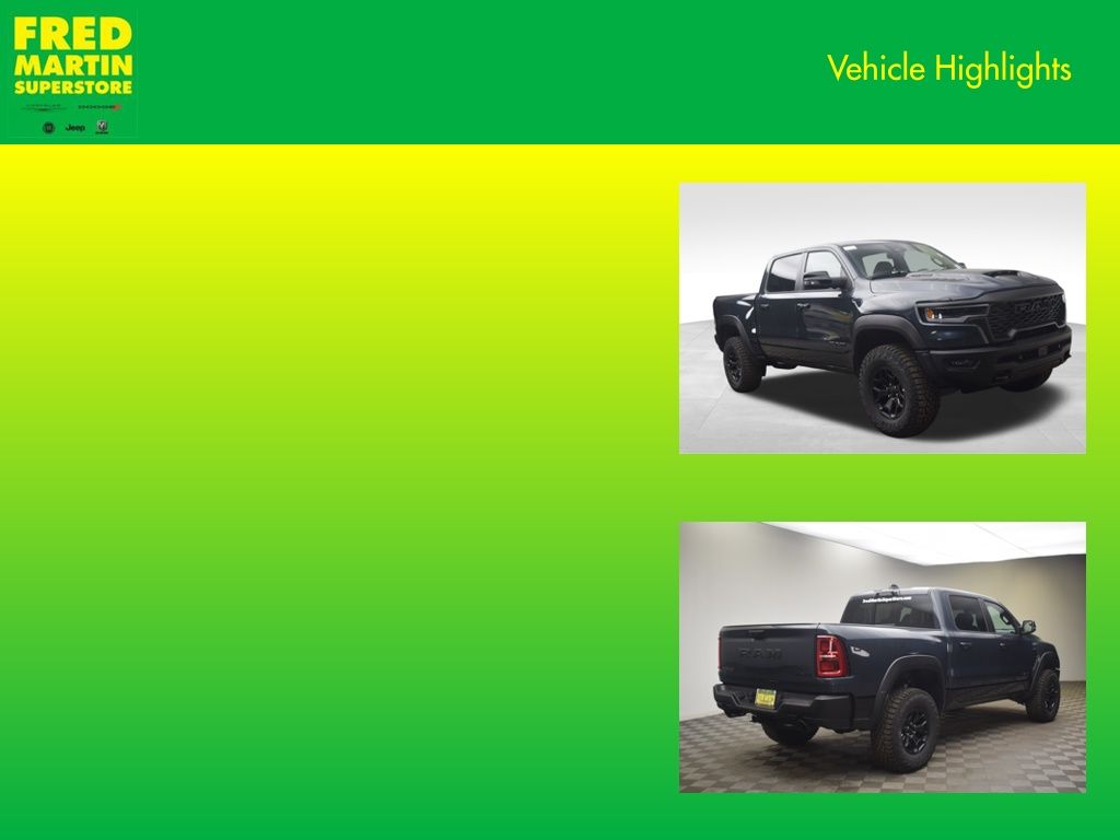 new 2026 Ram 1500 car, priced at $82,588