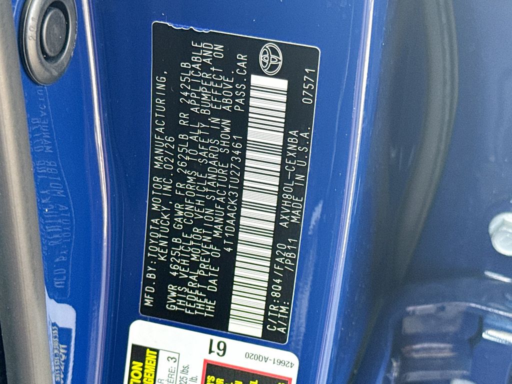 Used 2026 Blue Toyota LE image 31