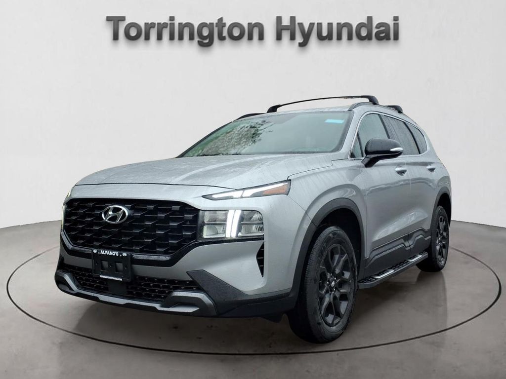 Shimmering Silver Pearl 2023 Hyundai Santa Fe XRT AWD SUV / Crossover All-Wheel Drive 8-Speed Automatic