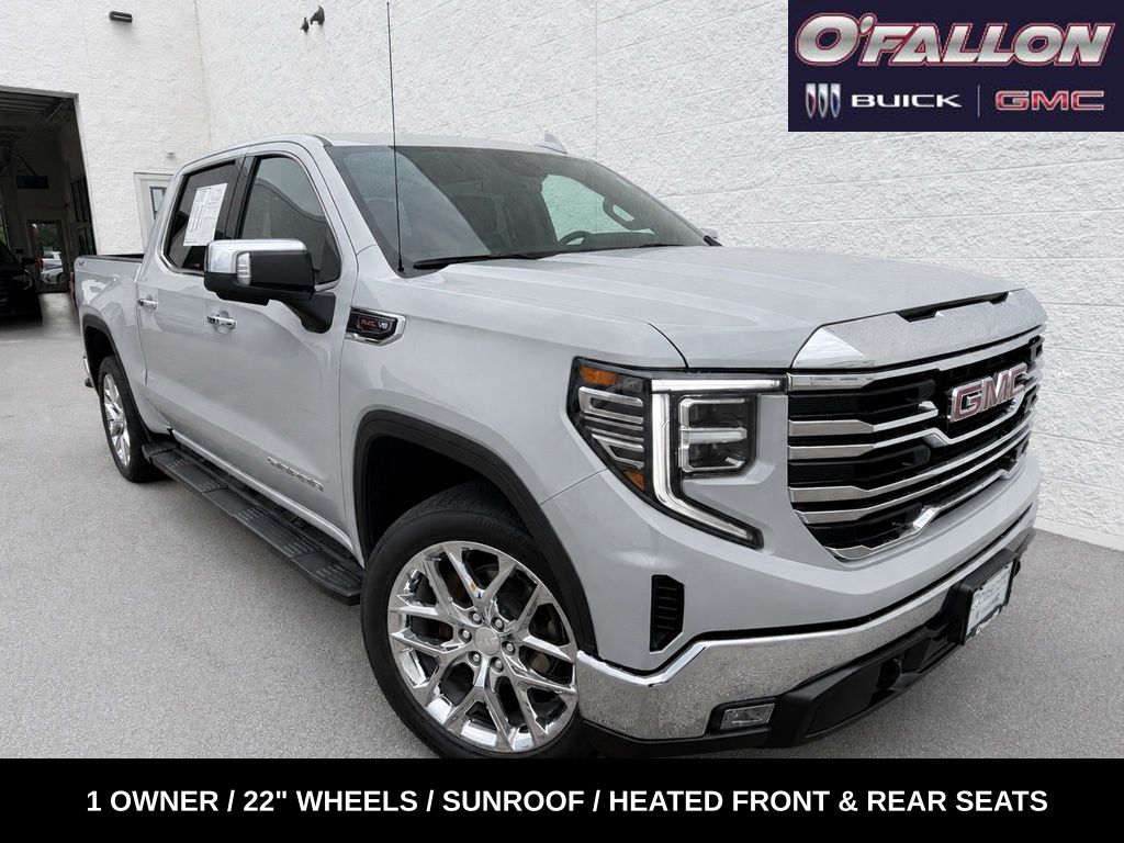 Summit White 2024 GMC Sierra 1500 Pickup Truck Four-Wheel Drive Automatic