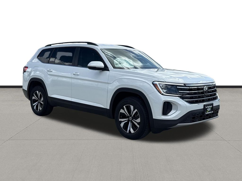 2026 Volkswagen Atlas 2.0T SE White at DeMontrond Auto Country