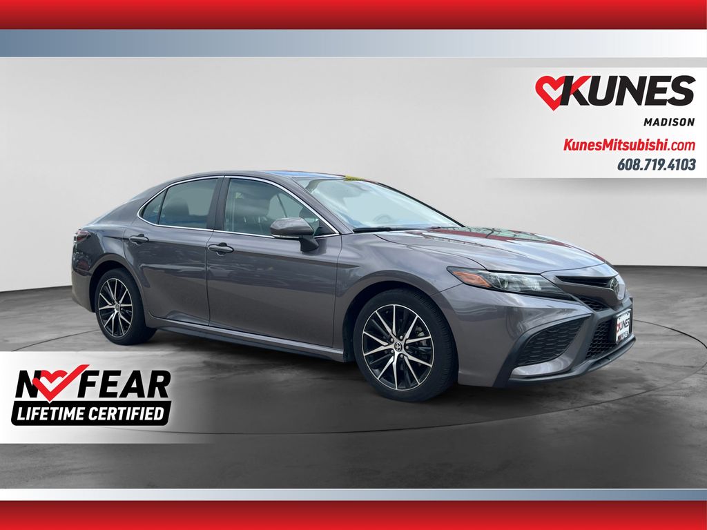 Predawn Gray Mica 2022 Toyota Camry Sedan All-Wheel Drive 8-Speed Automatic