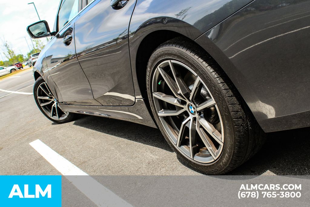 Used 2020 Gray BMW 330i xDrive image 12