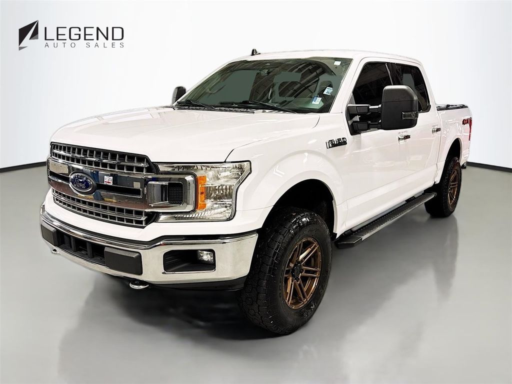 Oxford White 2020 Ford F-150 XLT SuperCrew 4WD Pickup Truck Four-Wheel Drive Automatic