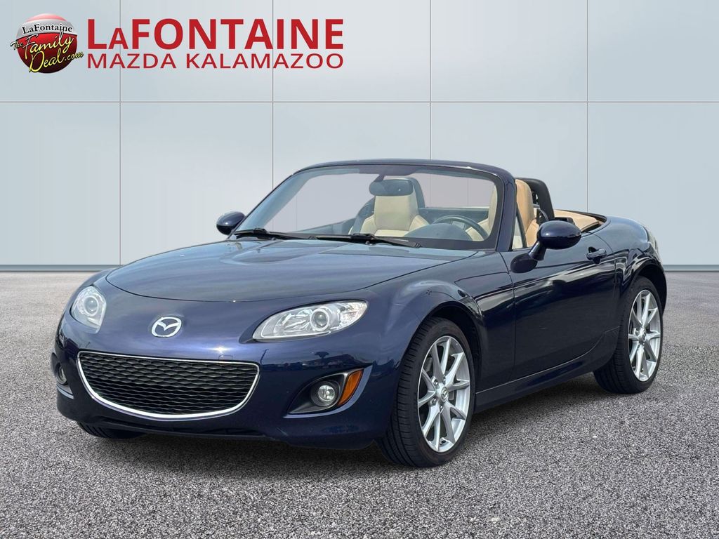 Stormy Blue Mica 2010 Mazda MX-5 Miata Convertible Rear-Wheel Drive 6-Speed Manual