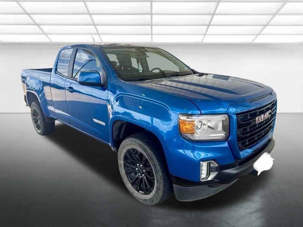 Dynamic Blue Metallic 2022 GMC Canyon Pickup Truck 4X2 6-Speed Automatic
