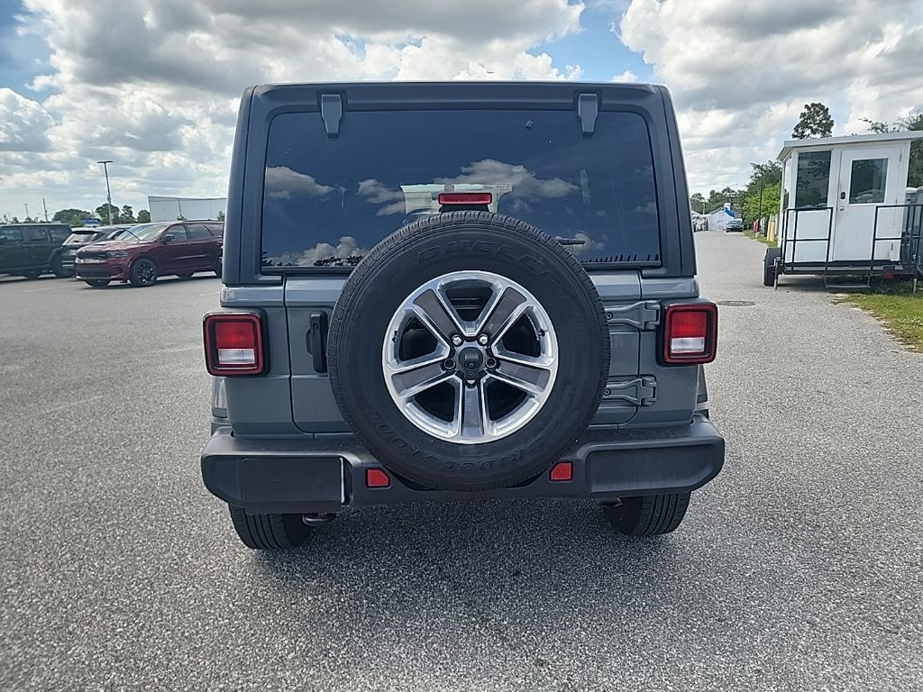 2023 Gray Jeep Wrangler Sahara 4X4 SUV