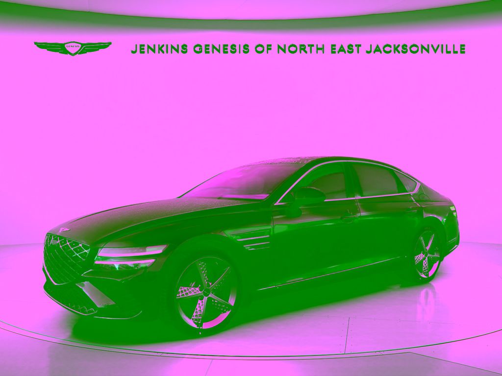 Vik Black 2025 Genesis G80 2.5T Sport Prestige AWD Sedan All-Wheel Drive 8-Speed Automatic