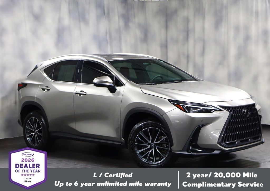 Atomic Silver 2023 Lexus NX 350 Premium AWD SUV / Crossover All-Wheel Drive 8-Speed Automatic