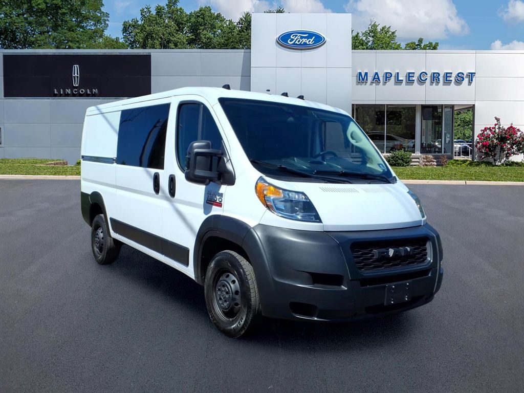 Bright White Clearcoat 2020 RAM ProMaster 1500 136 Low Roof Cargo Van FWD Van Front-Wheel Drive 6-Speed Automatic