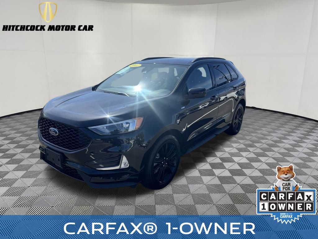 Agate Black Metallic 2022 Ford Edge SUV / Crossover All-Wheel Drive 8-Speed Automatic